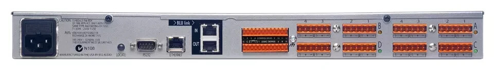 BSS Blu-160 Networked Signal Processor #440 - #443(One)THS