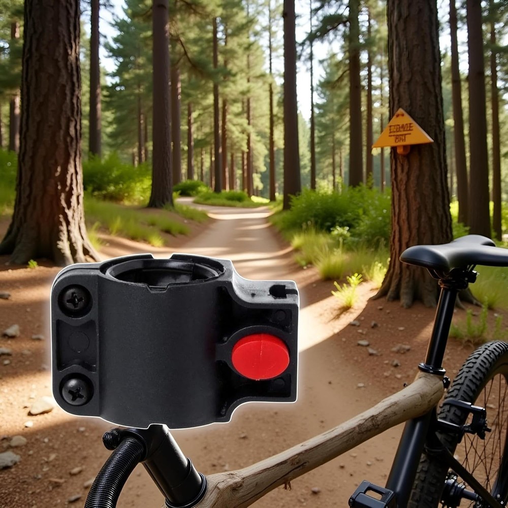 Compact Universal Bike Lock Mount Holder for U-Lock & Cable Locks, Easy Install