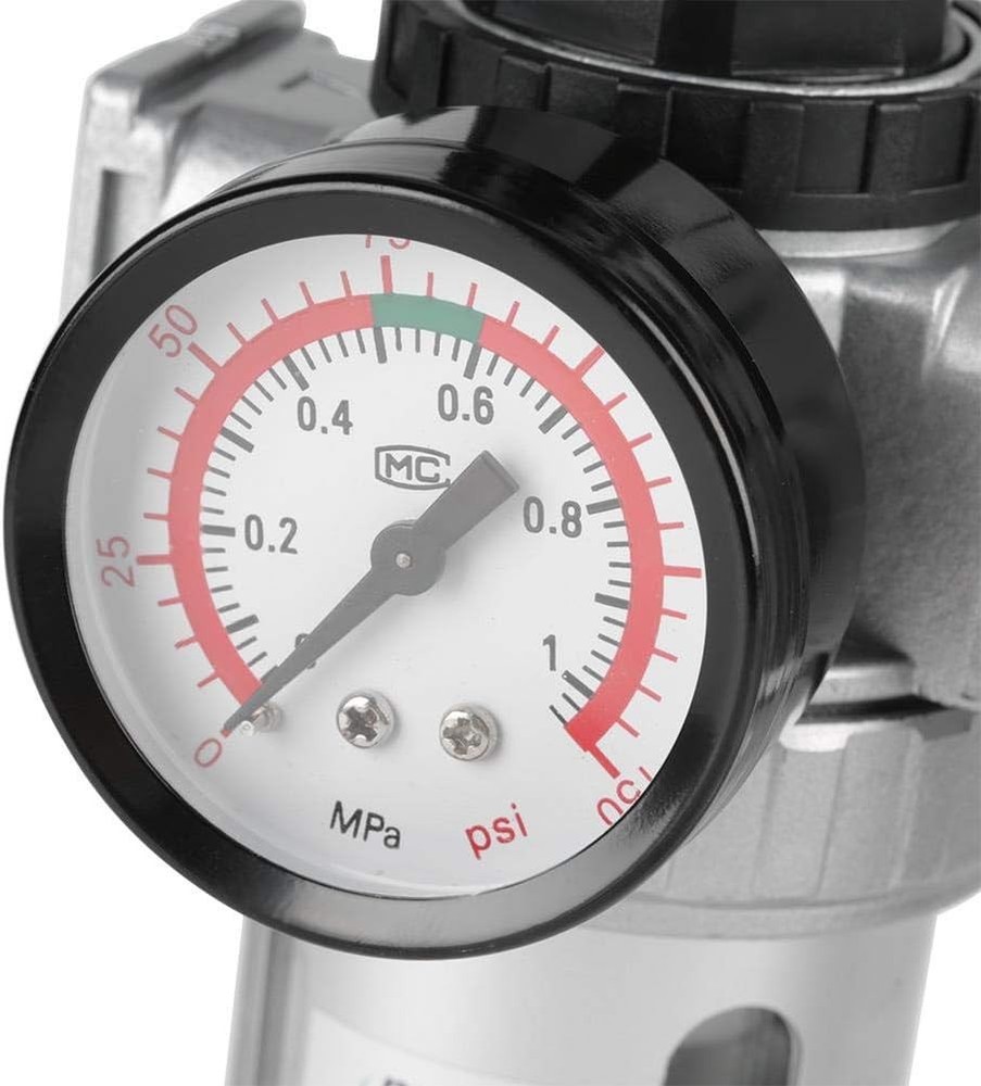 Air Filter Regulator Moisture Trap Compressor 1/2 Oil Water Separator for Tool