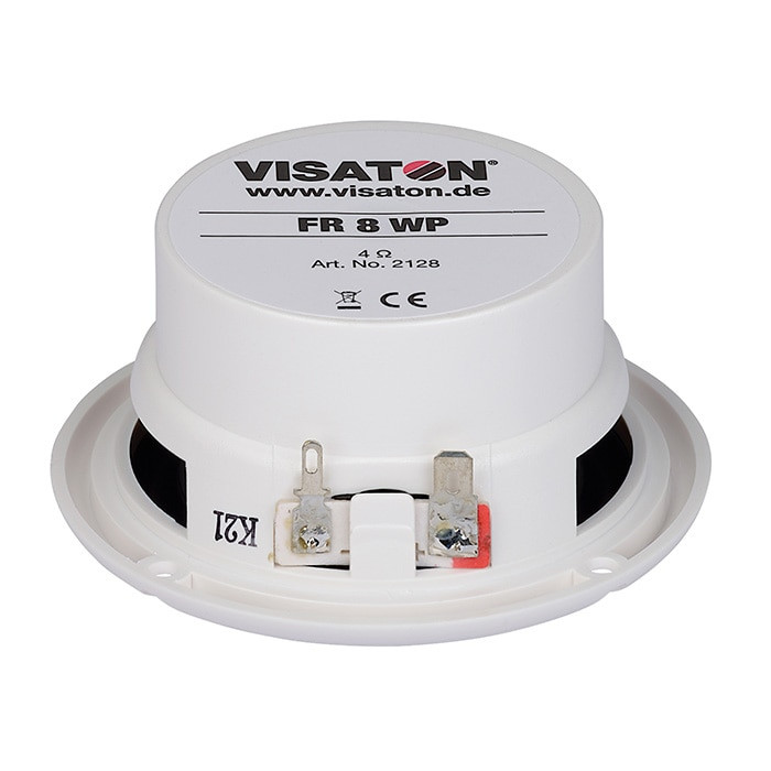 Visaton FR8WP-8 3.3" Full-Range Driver 8 Ohm White