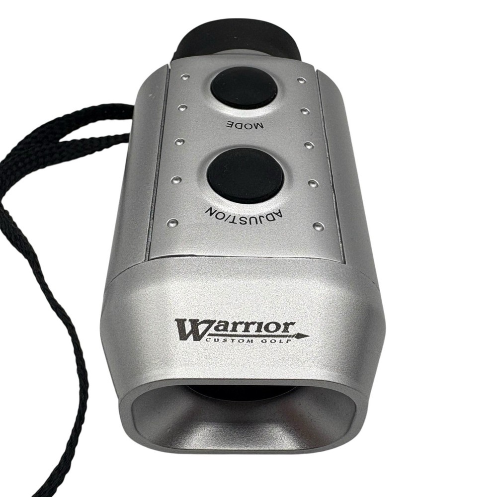 Warrior Custom Golf 7x18 Rangefinder Monocular Distance Scope with Case Silver