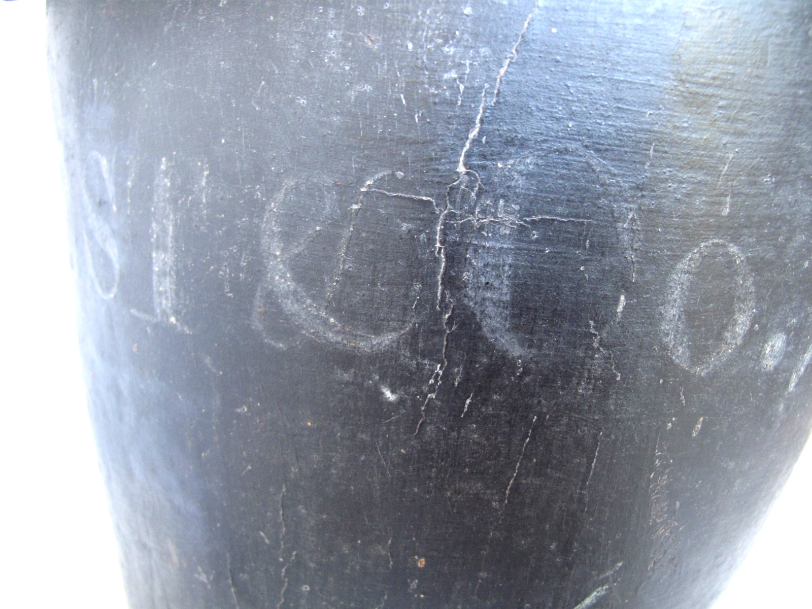 Antique American Firemen's Painted Leather Bucket, N. D. Forest & Co. c. 1850's