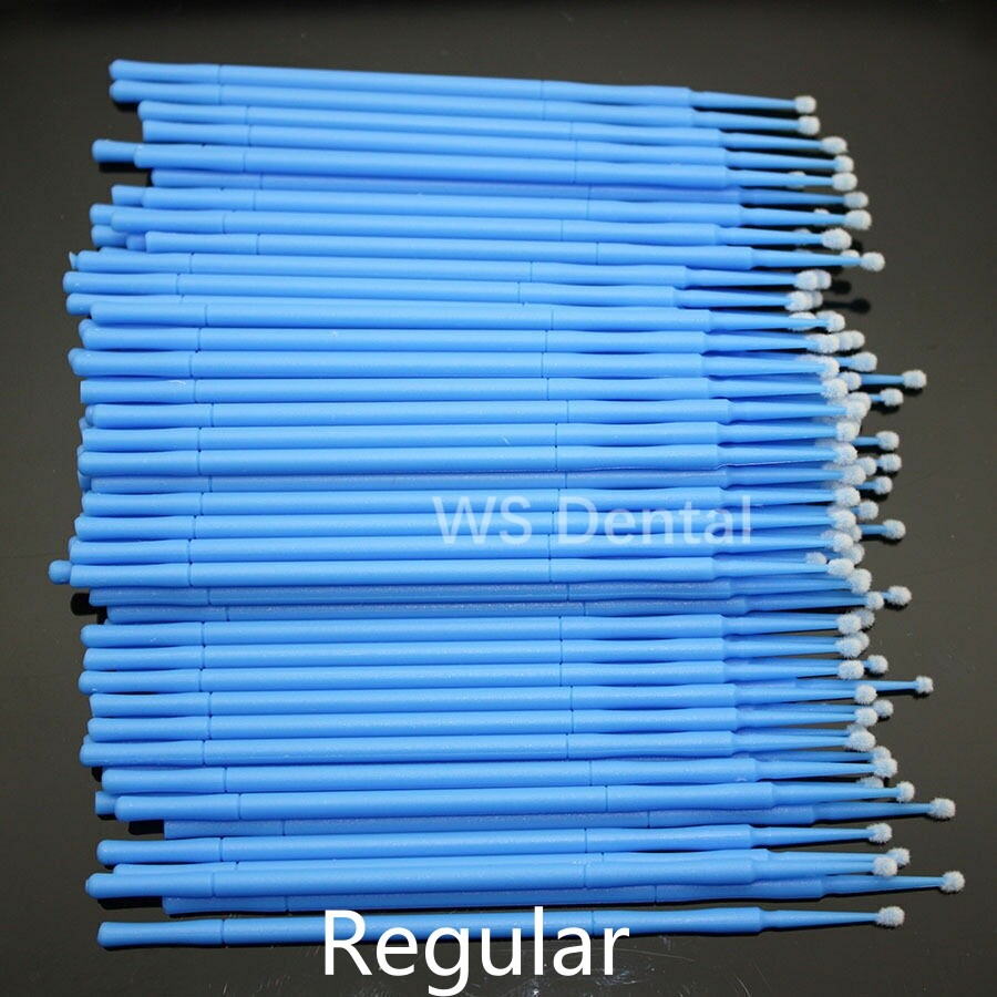 Dental Disposable Micro Applicators Tips Cleaning Brush Stick Tooth Applicator