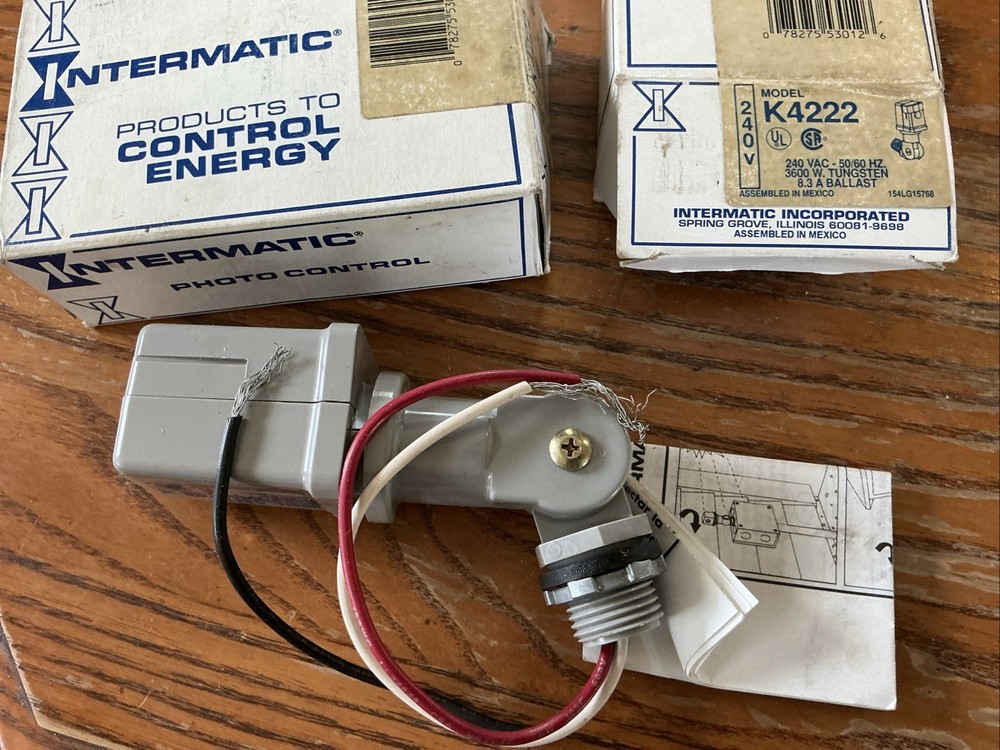 Intermatic Photoelectric Switch K4222