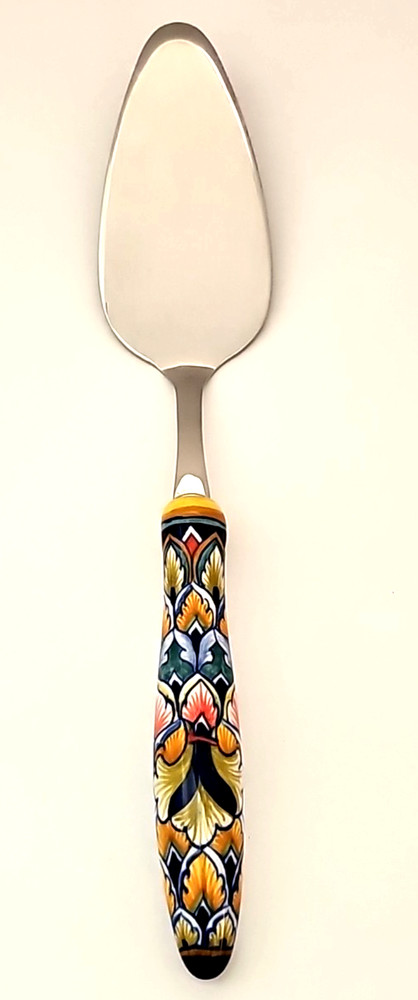 Eme 18/10 Italy Cake Server with Ceramic Handle