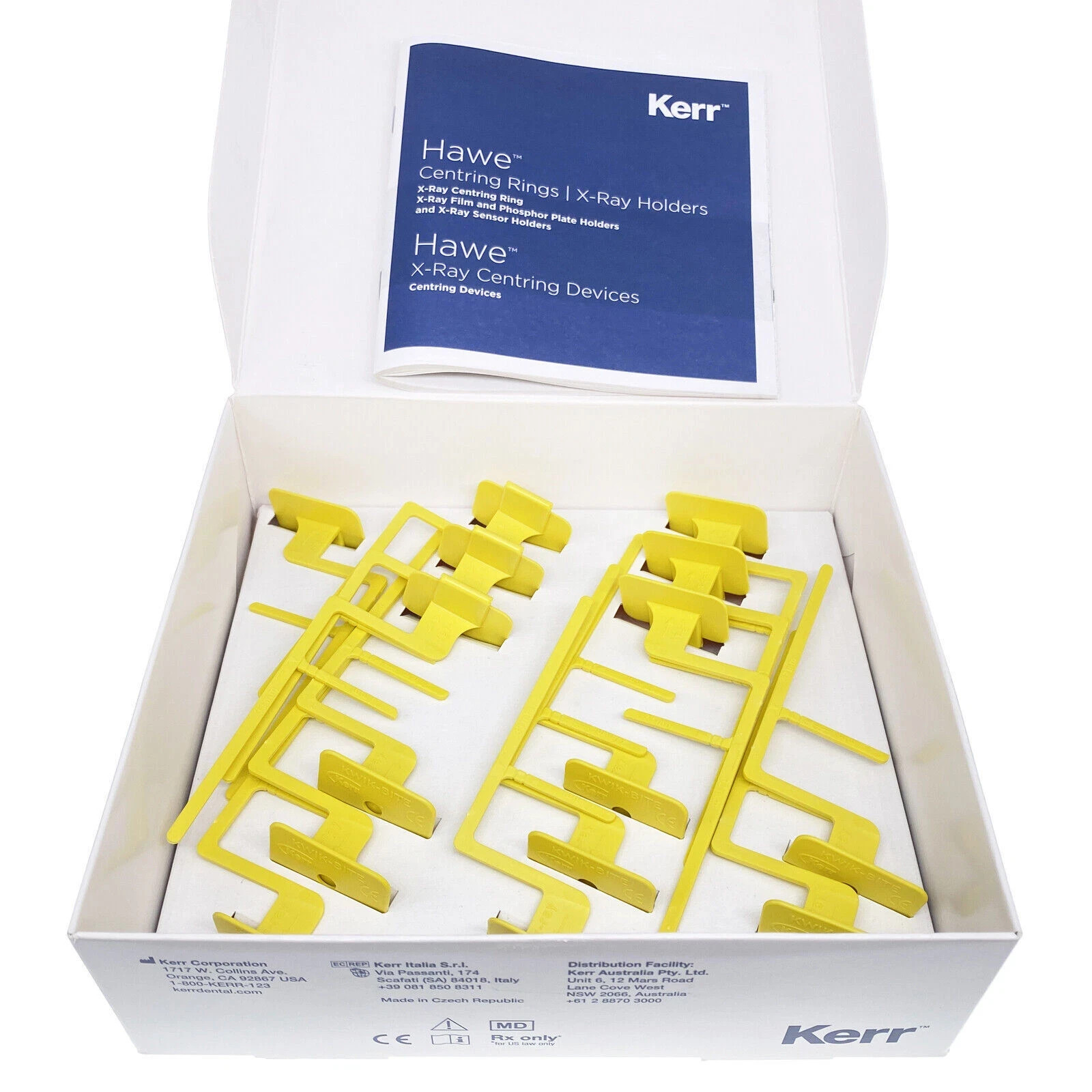 KERR 270 X-Ray holders 15 KWIK-BITE with index SWISS MADE ORIGINAL