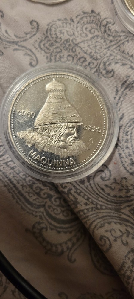 1st SET 1977 COMMEMORATIVE DOLLARS (mint)