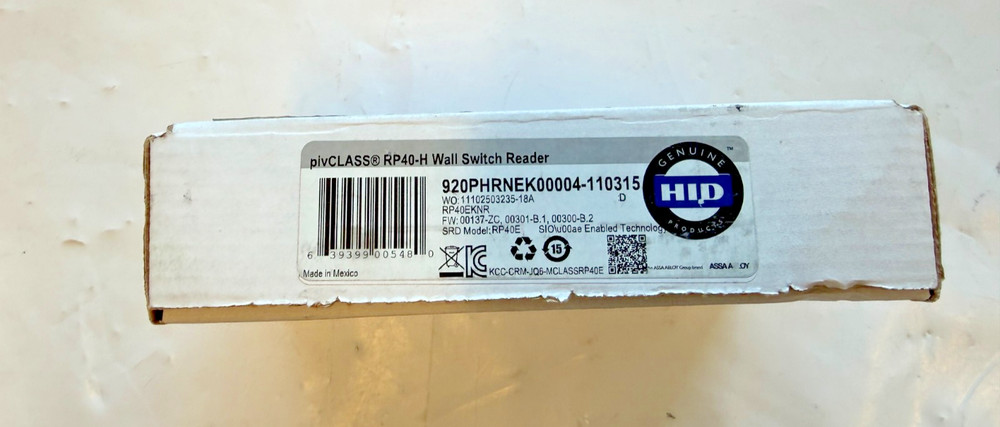 HID 920PHRNEK00004-110315 Reader