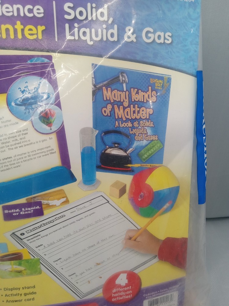 Lakeshore Read About Science Learning Center Solid Liquid &Gas