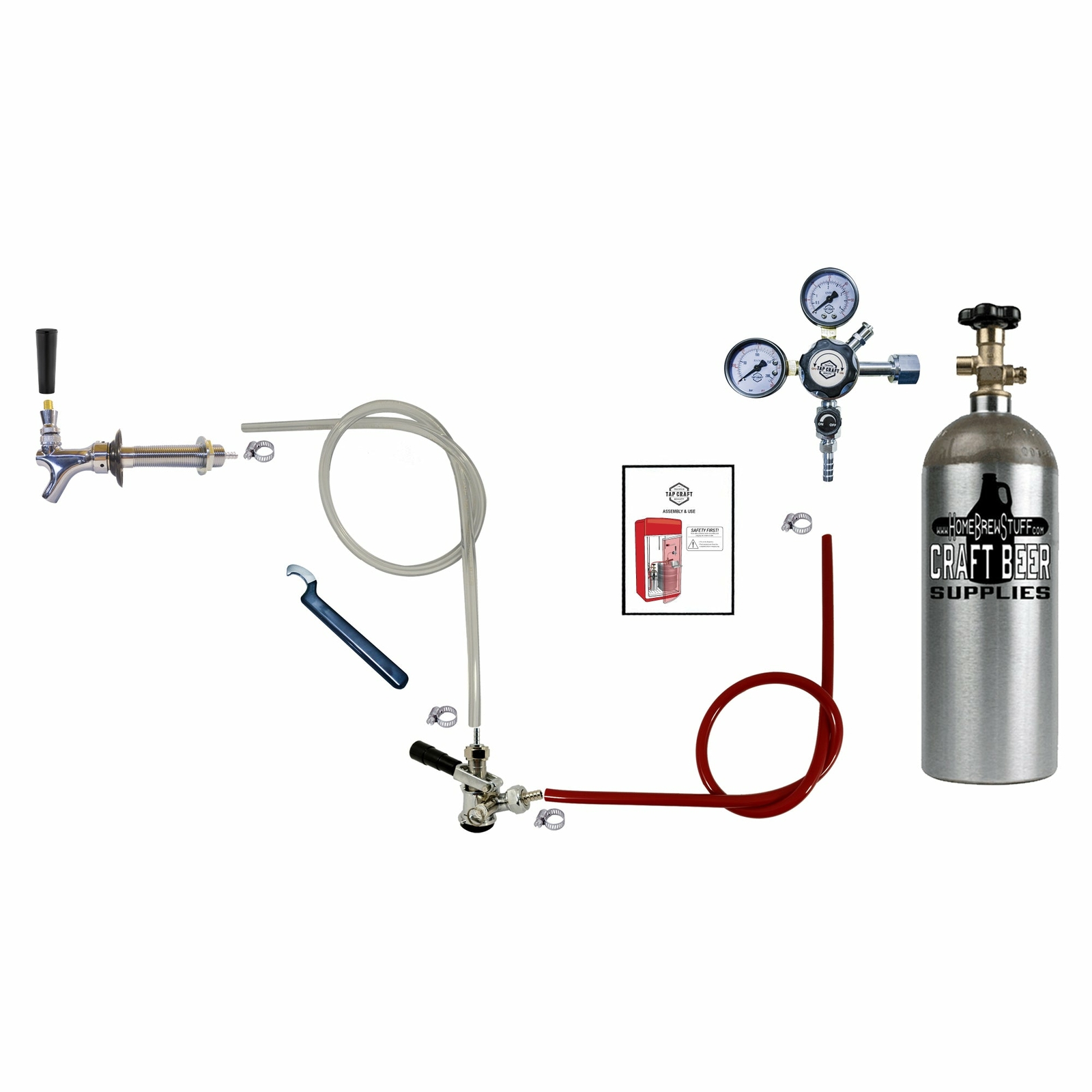 Sanke Door Mount Kegerator Conversion Kit