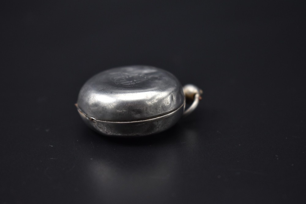 Victorian Sterling Silver Sovereign Case 1900