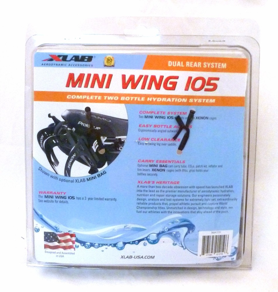Xlab Mini Wing 105 Adjustable Dual Rear Carrier System X-Lab