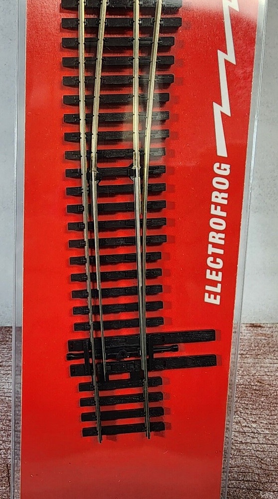 Right Hand #7 turnout curved switch Code 83 Nickel Silver PECO Streamli SL-E8376