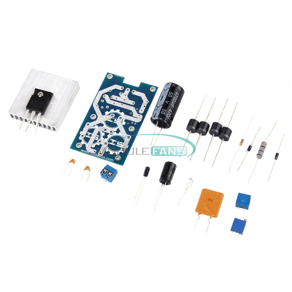 Components DIY Kits and LT1083 Adjustable Regulated Power Supply Module Parts
