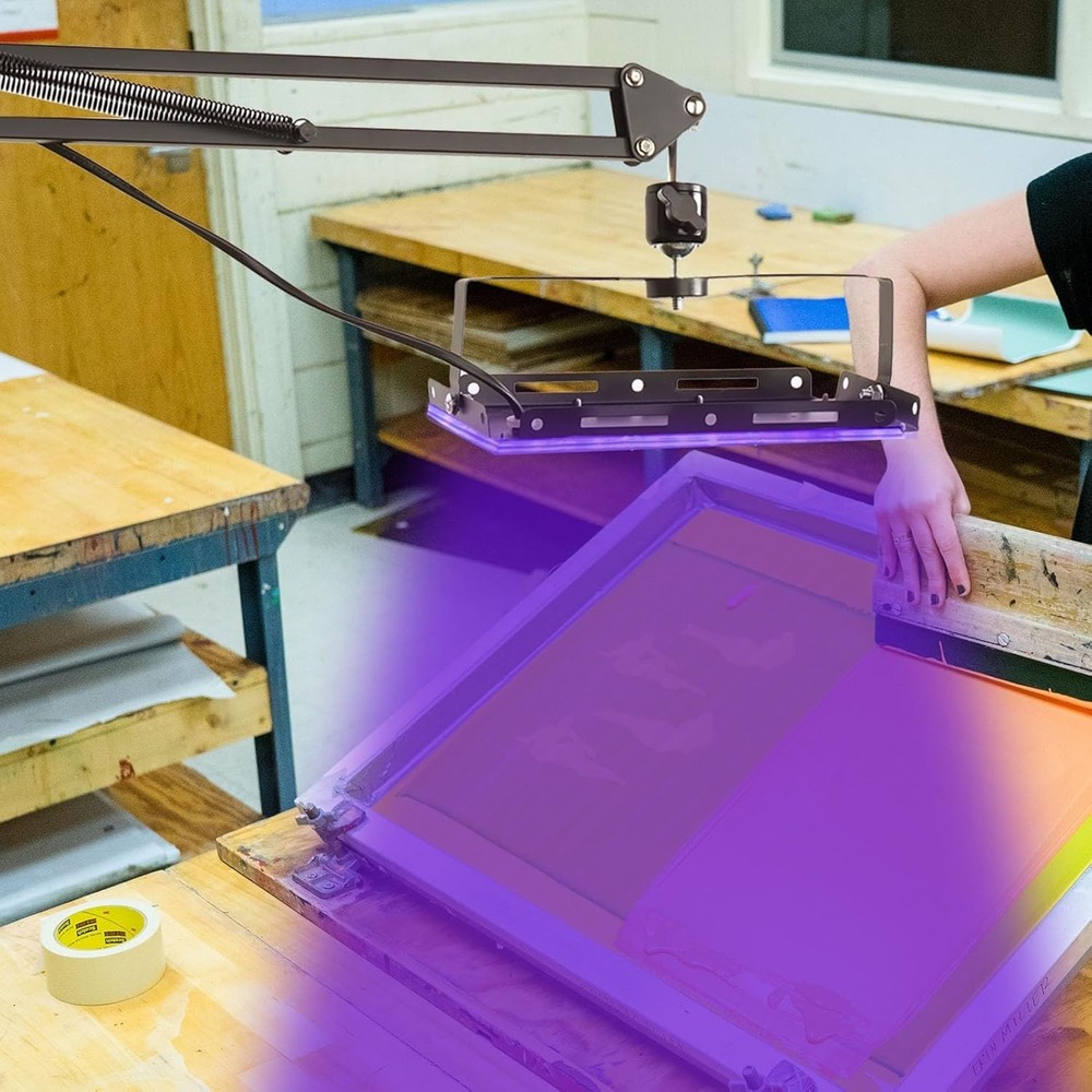 Exposure Unit for Screen Printing, 25W LED UV Screen Printing Exposure Light