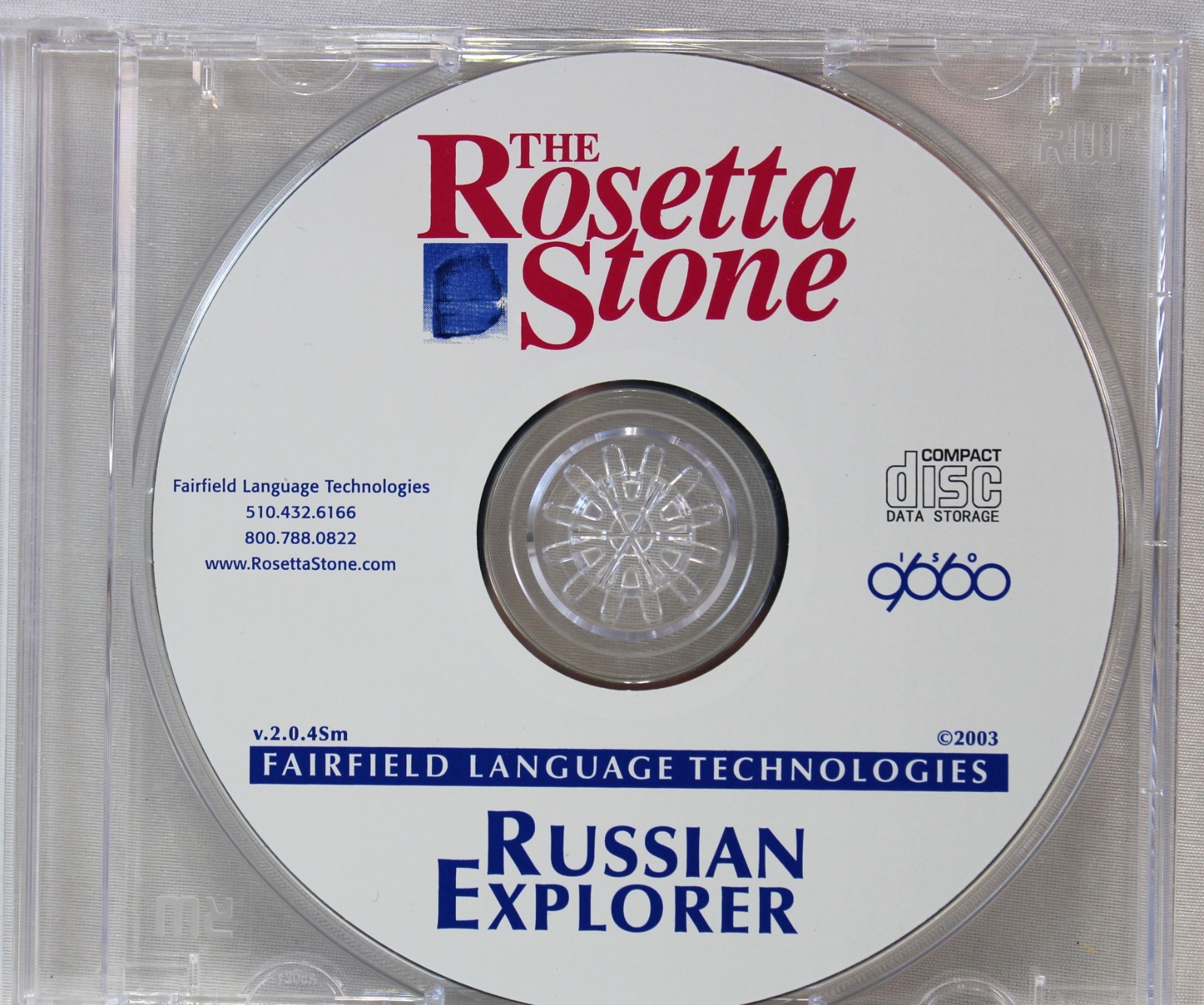 The Rosetta Stone:  Russian Explorer.  (Fairfield Learning Technologies)