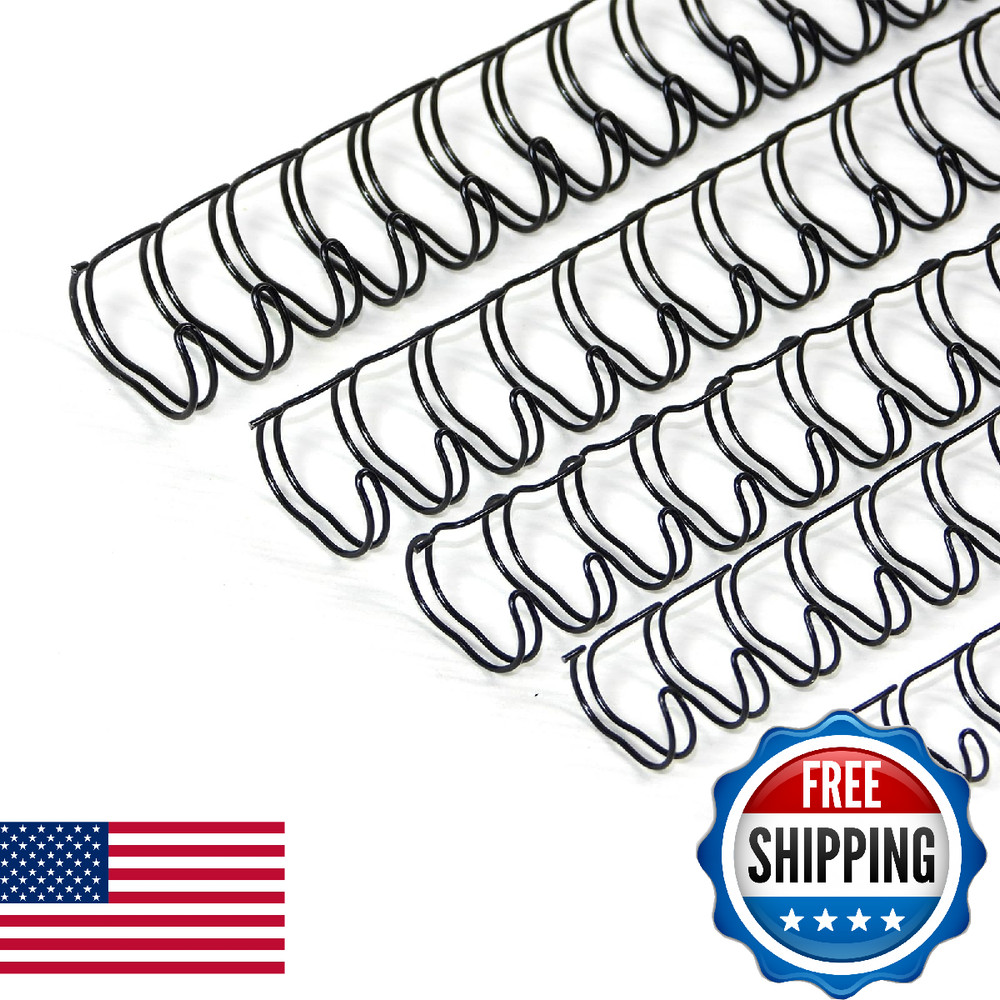 Rayson Double Loop Binding Wires, Mixed Sizes (3/8", 7/16", 1/2", 9/16", 5/8") 2