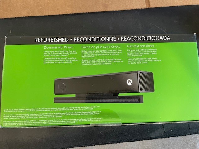 NEW SEALED Microsoft OEM Xbox One Kinect Sensor Bundled w/t Kinect Adapter