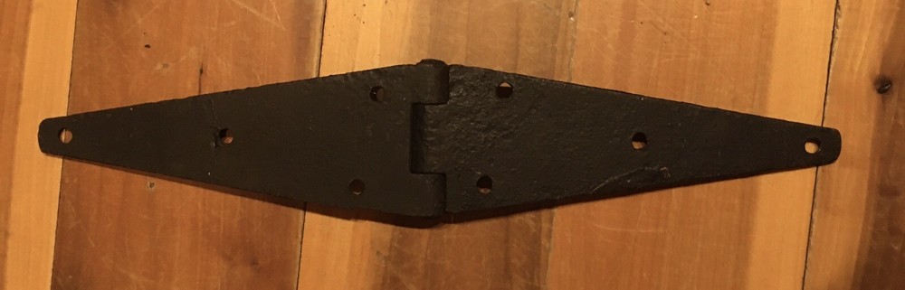 Vintage Rustic Iron Gate Door Hinge 15 3/4”
