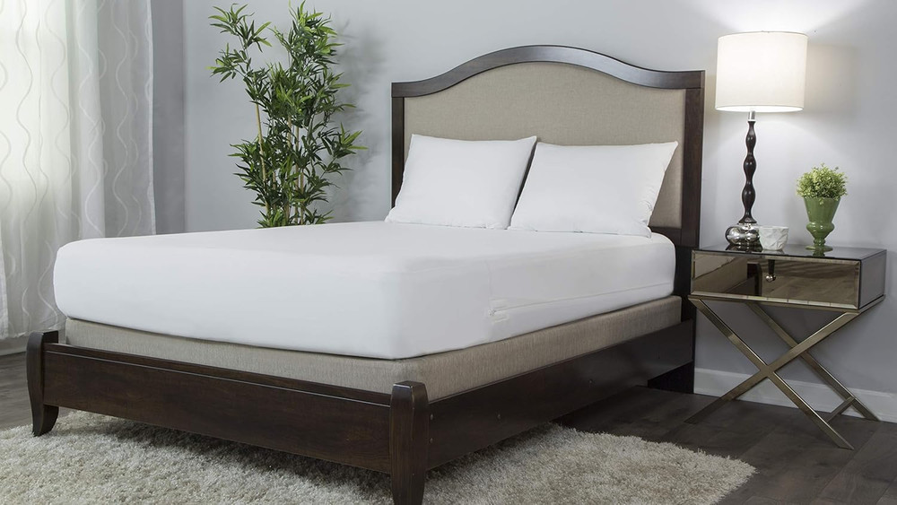 Allerzip Smooth Allergy, Dust Mite & Bed Bug Proof 6-Sided Waterproof Mattress E