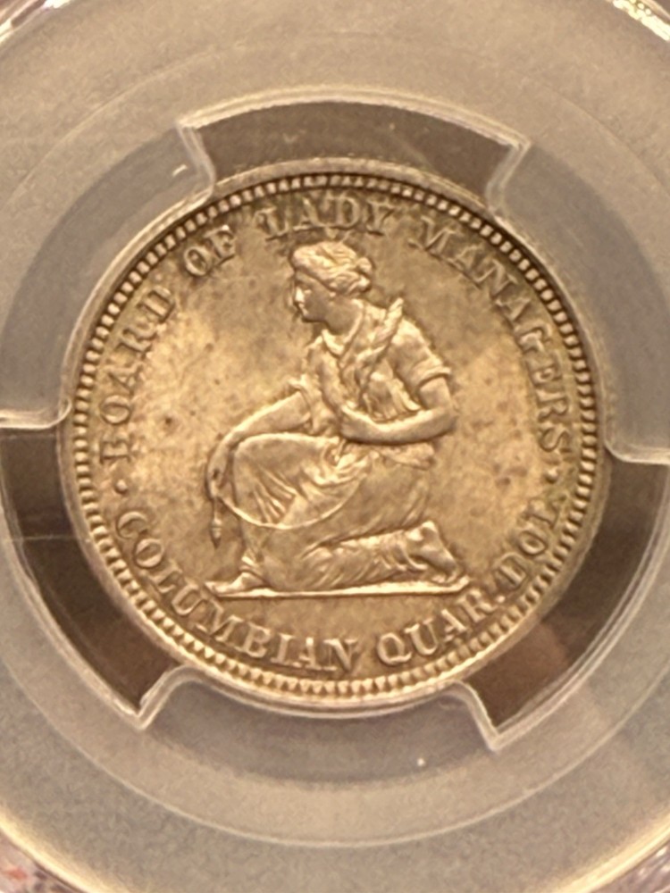 1893 Isabella Quarter Commemorative MS-65 PCGS Certified