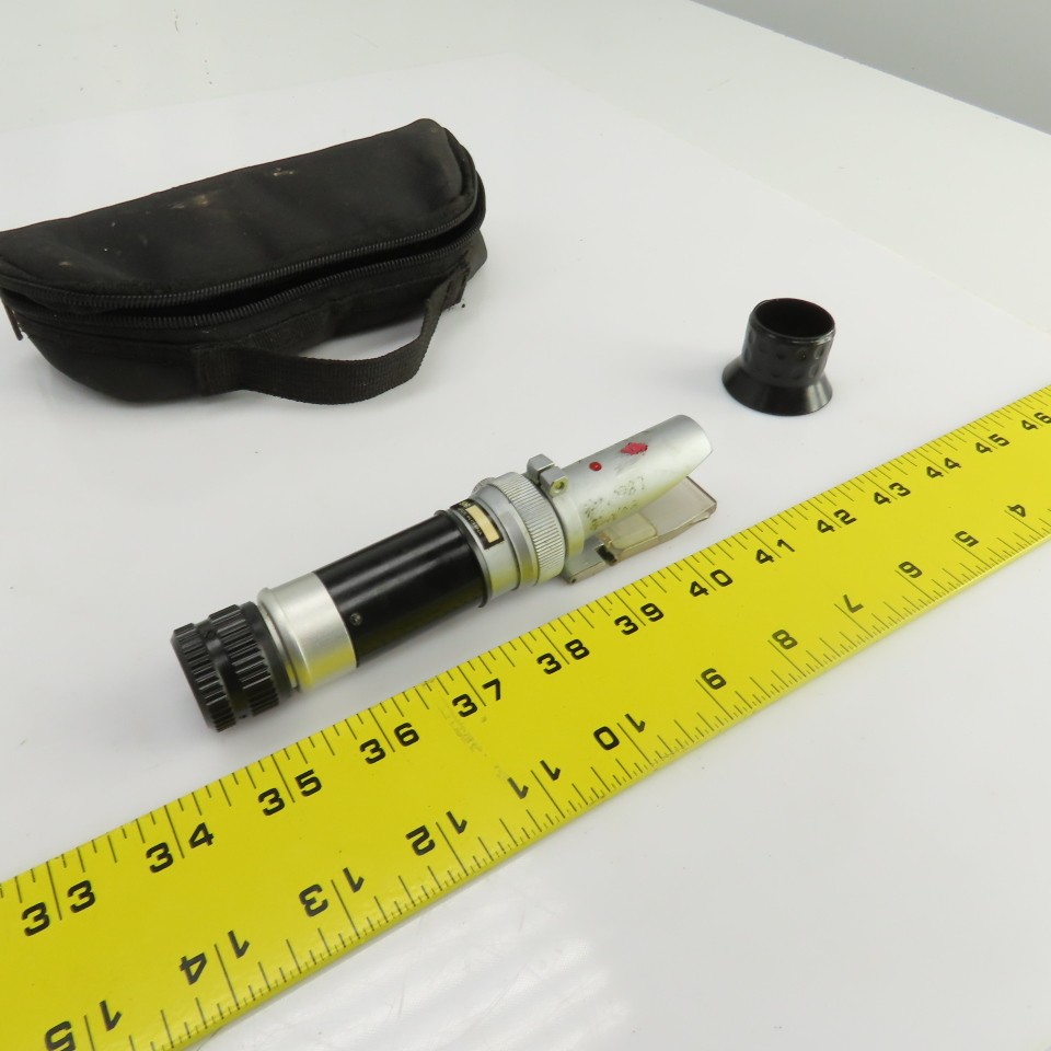 Vee-Gee BX-1 Handheld Brix Refractometer 0-32%, +/-0.2% W/Carry Case
