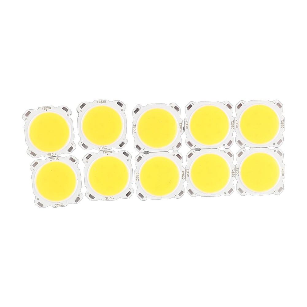 10pcs Round COB LED Chip Bulb For Bright Decoration Light