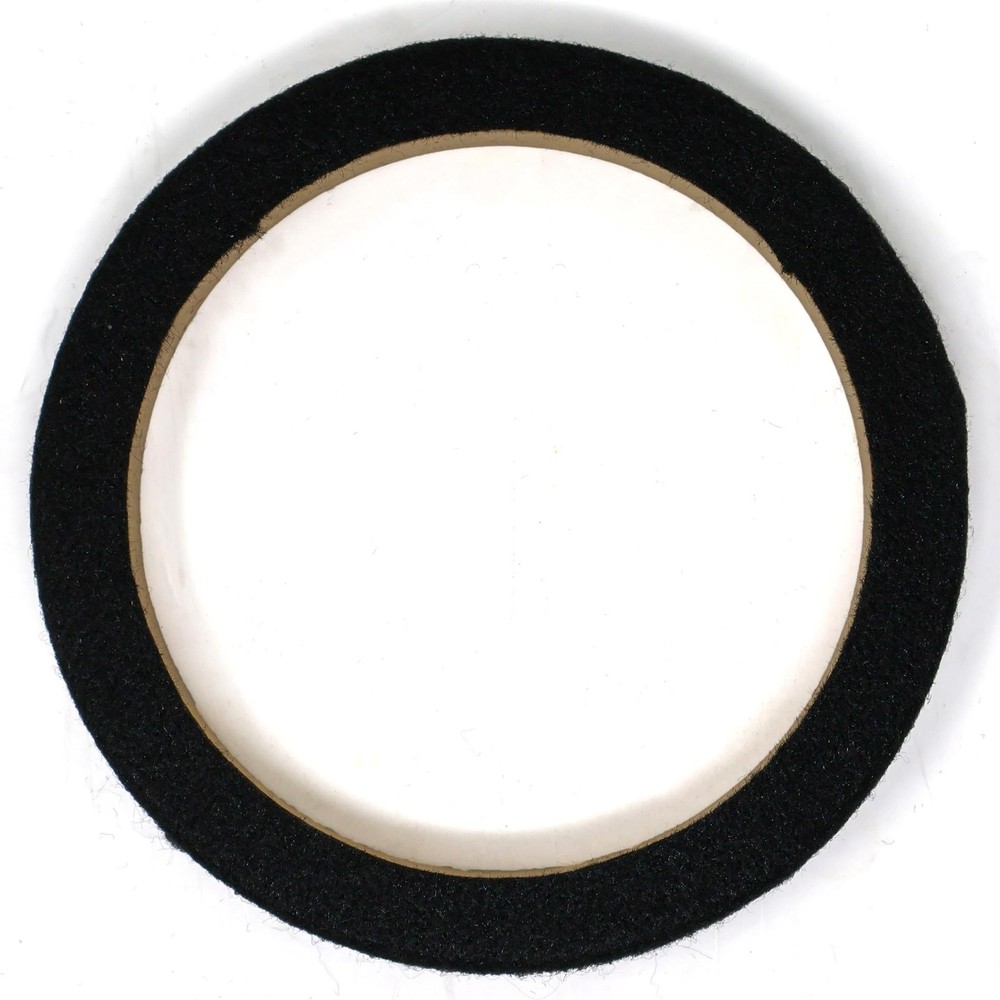 Installation Solution 1 Pair 6.5" MDF Speaker Ring (Black) RING-065CBK Speake...