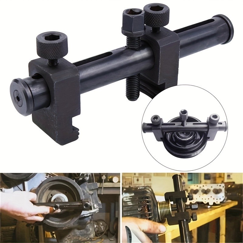 Adjustable Crankshaft Pulley Removal Tool, Harmonic Balancer Pulley Puller Tool
