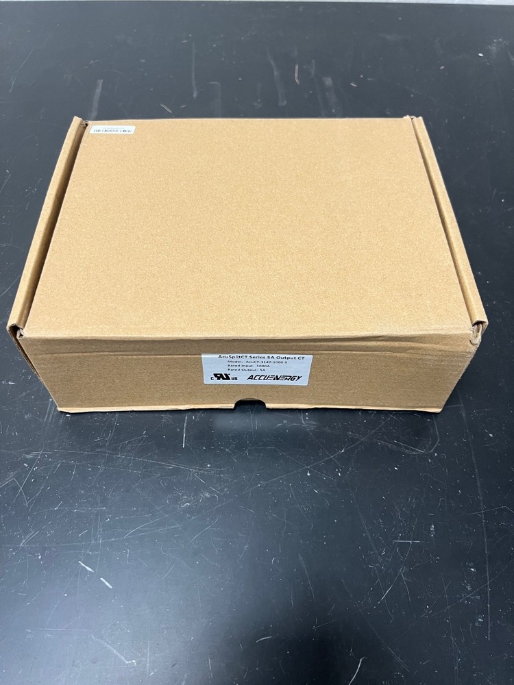 ***NEW*** ACCUENERGY 1000:5 AcuSplitCT Split Core Current Transformer