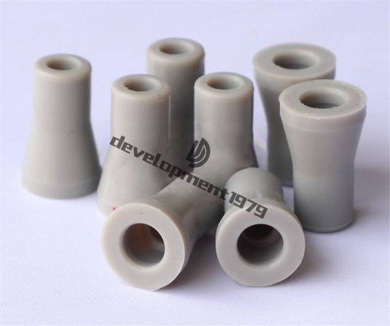10x Dental Saliva Ejector Weak Suction Rubber Snap Tip Adapter