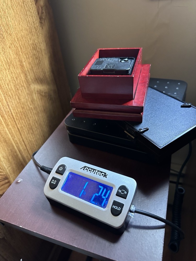 Jordan Mark Frame & Clock, & Separate Matching Stand Up Multi Frame