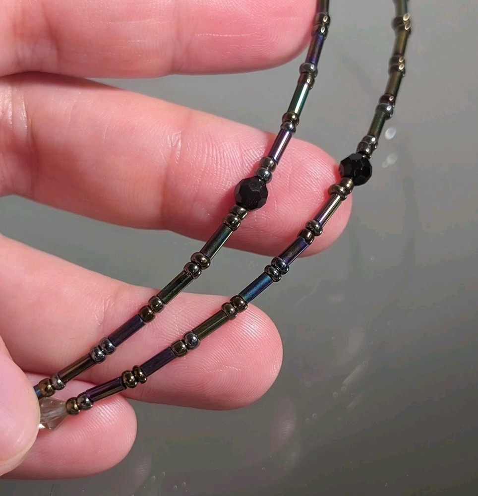 Vintage Agate Boho Tibetan Necklace