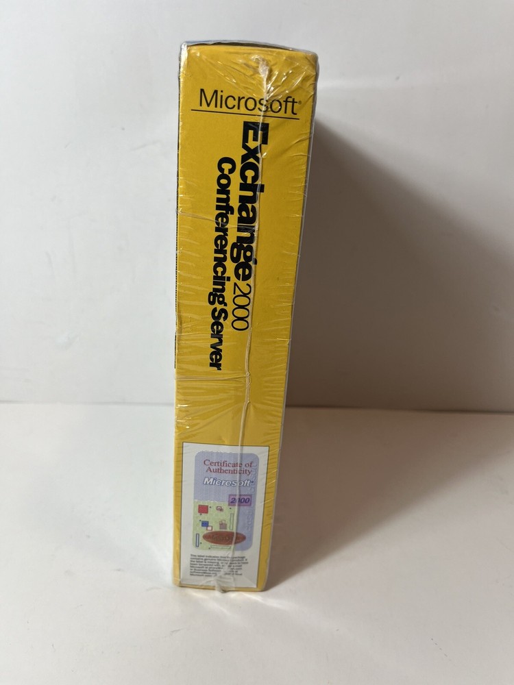 Microsoft Exchange 2000 Conferencing Server NEW SEALED - READ DESCRIPTION!