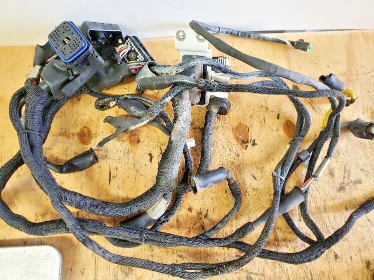 Marine Caterpillar C12 Engine Complete Wire Harness