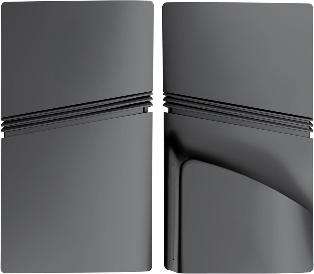 Pro Disc Edition Cover Plates for New PS5 Pro Console, Shell Panels Compatible w