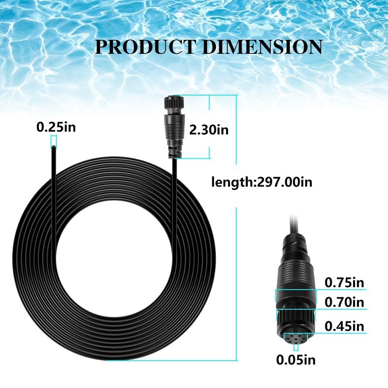 356324Z 25' Automation Cable Digital Input Communication Cable For Pentair Pump