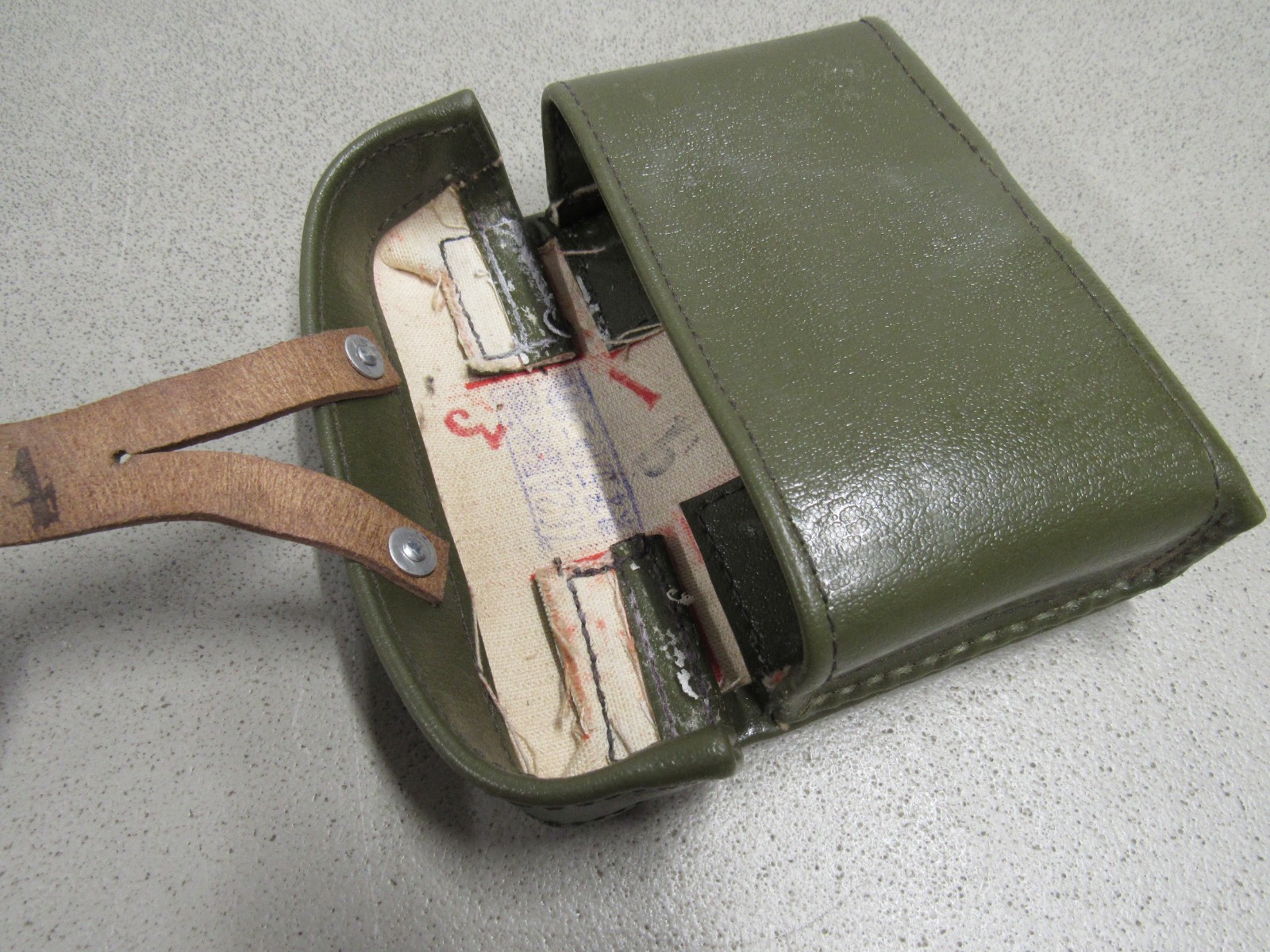 Chinese SKS Stripper Clip Ammo Pouch 7.62 Chicom Viet Cong Unused New Old Stock