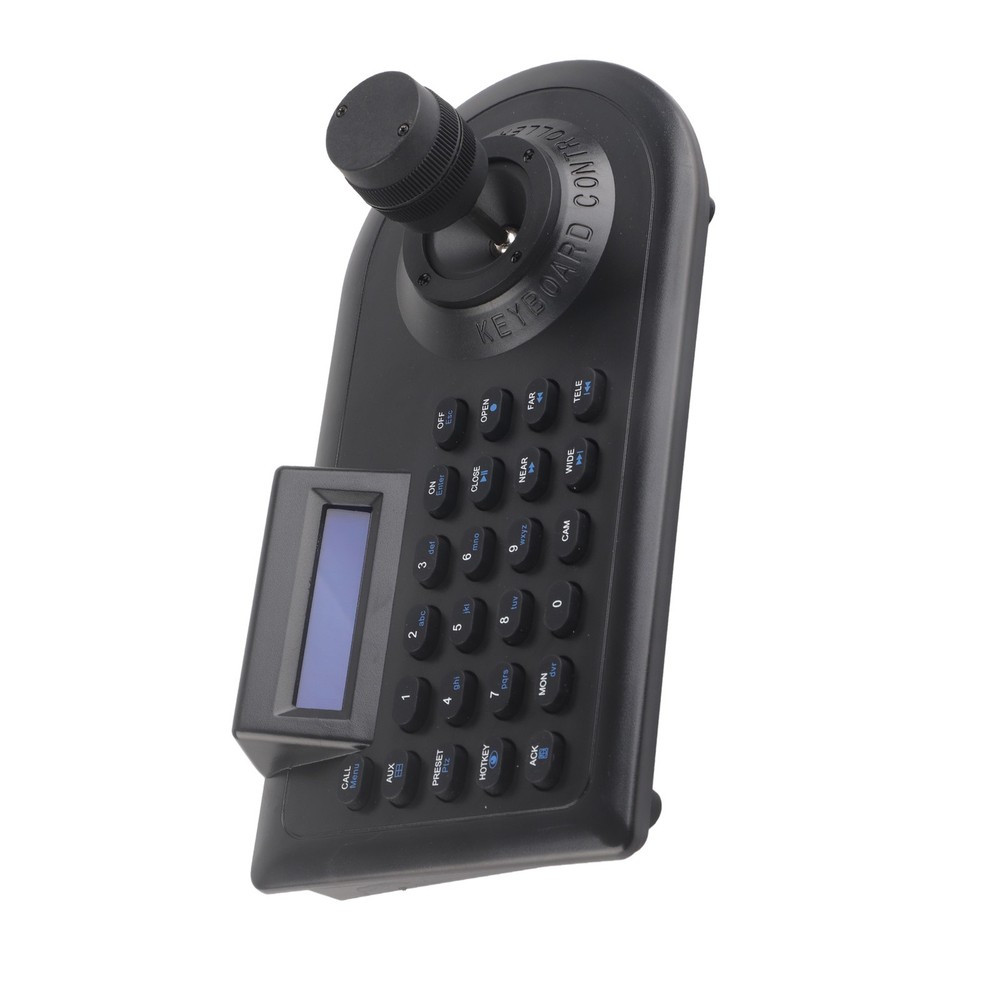 EU Plug 3D PTZ Camera Controller Strong Compatibility LCD Display With Joystick