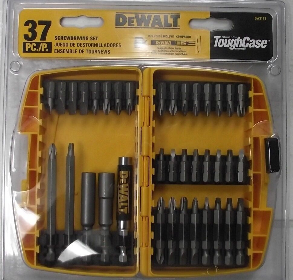 DeWalt DW2173 37pc Screwdriving Set With Case