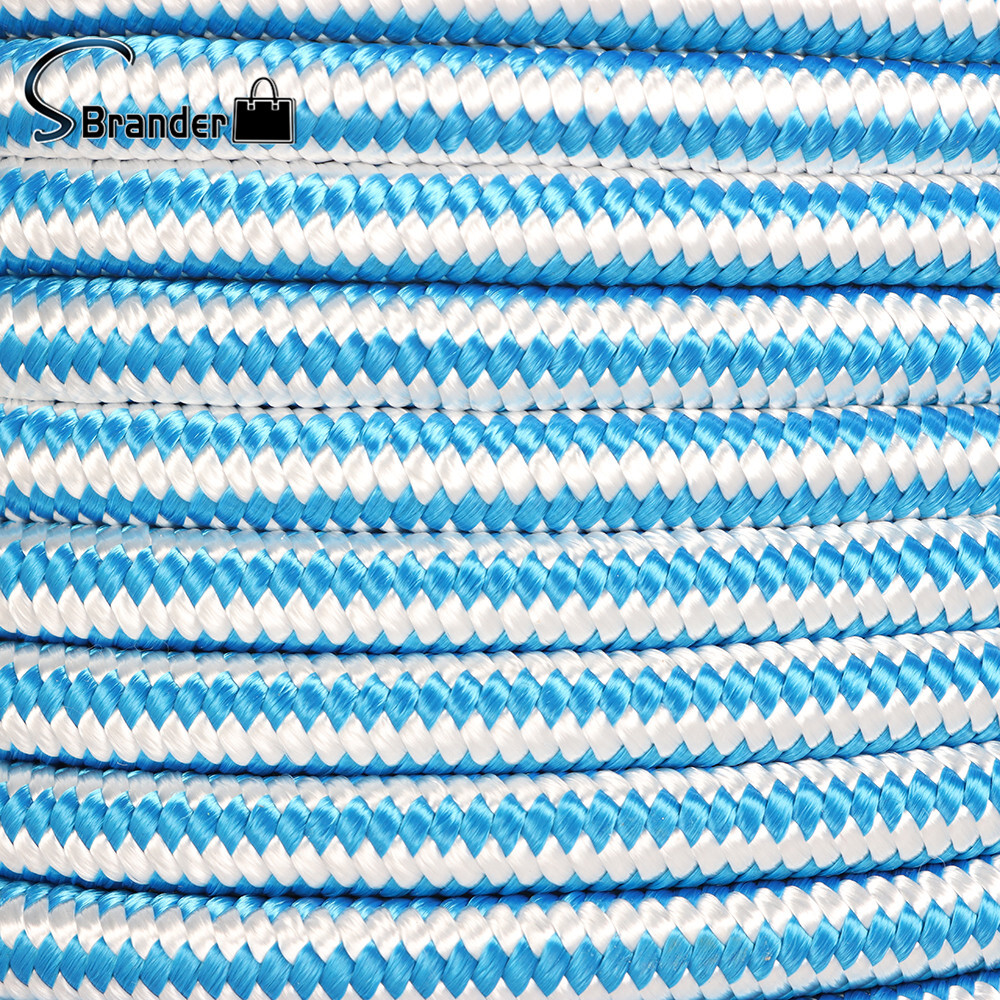 1/2" x150' Braided Polyester Arborist Rigging Rope Strong Pulling Rope 6180lbs