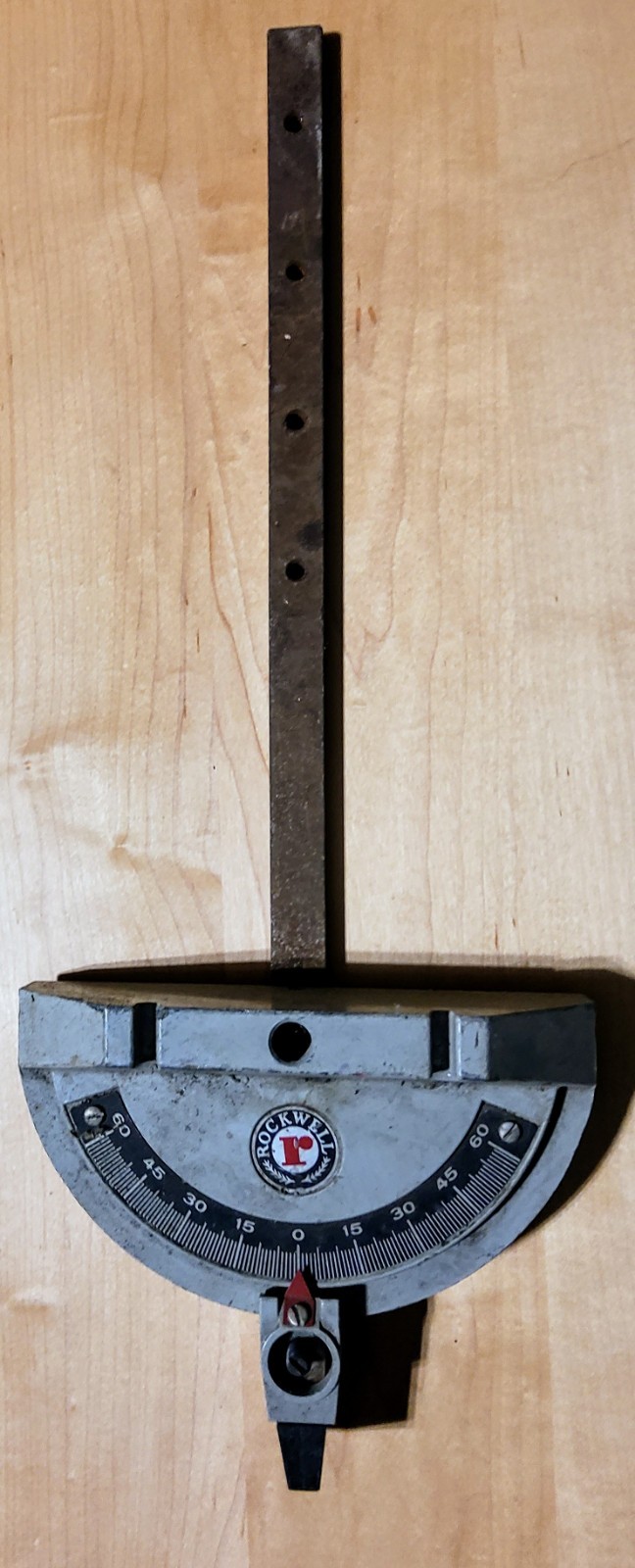 Vintage Rockwel Table Saw Miter Gauge