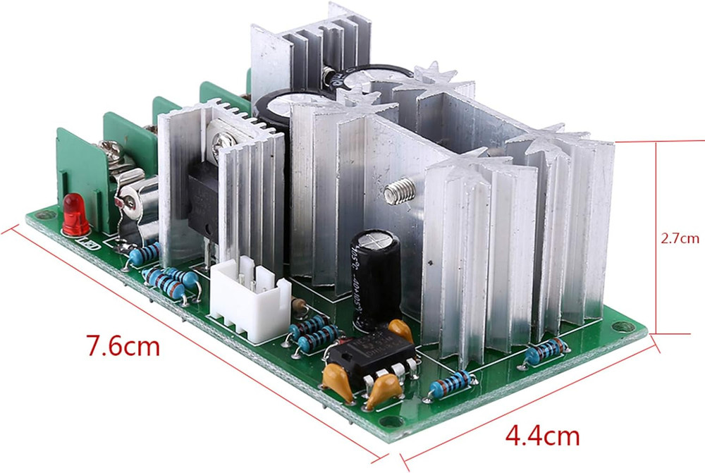 PWM DC Motor Speed Controller 12V 24V 36V 48V 20A, Driver Module, Current Regula