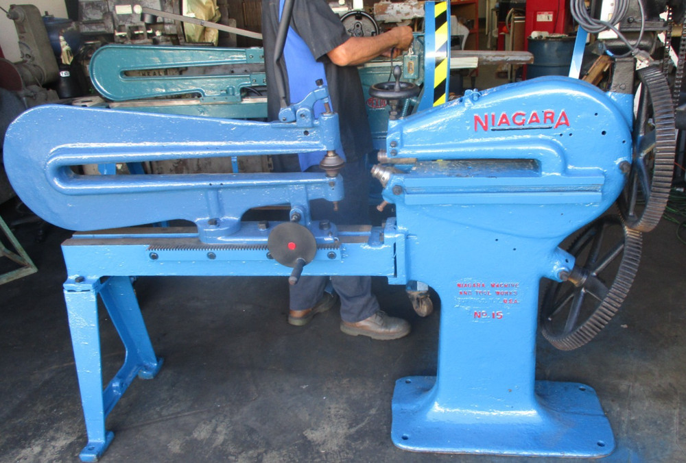 48″ x 14 GA NIAGARA CIRCLE SHEAR  #15