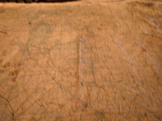 DOD Evasion Chart/Map First Edition 1966