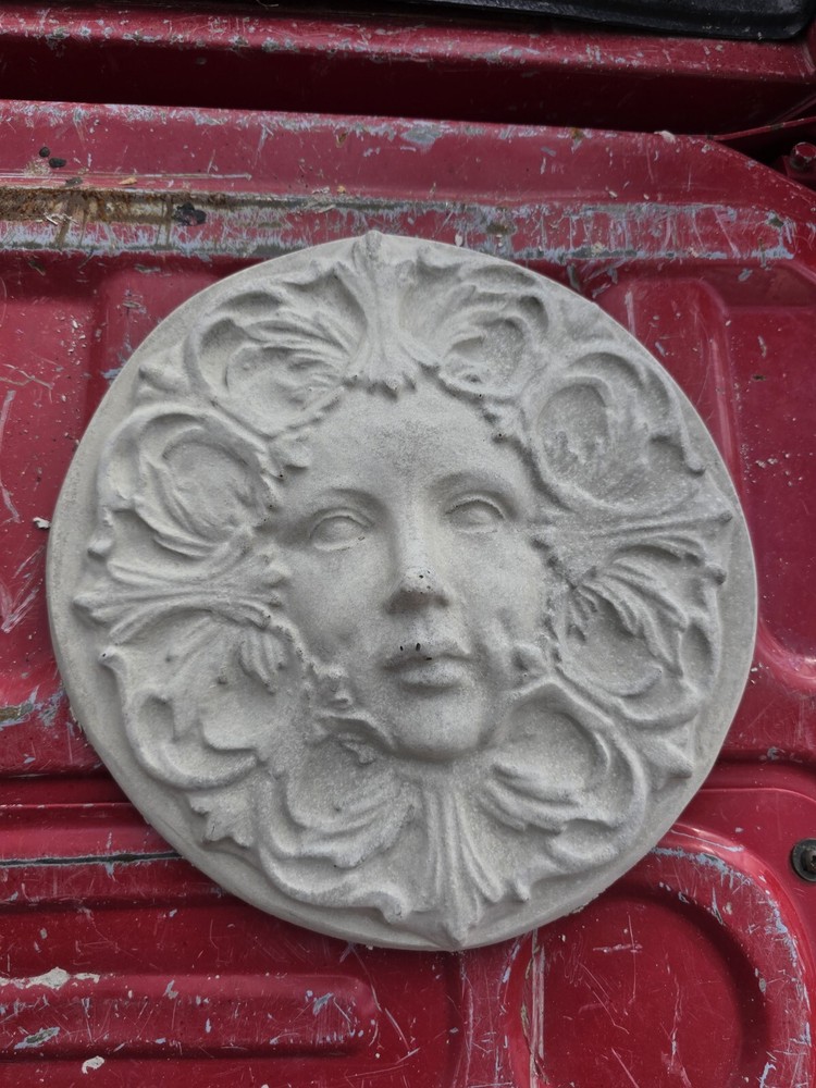 Green Lady Stepping Stone