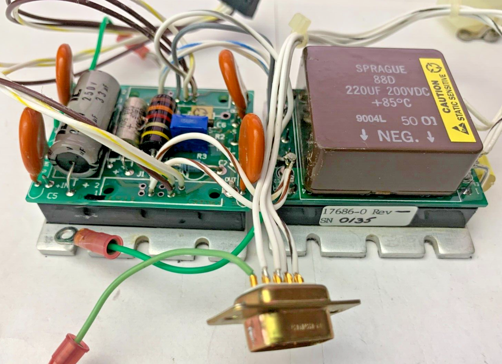 Fiber Optic Transceiver Amplifier DC-DC Power Modules w Cabling free shipping