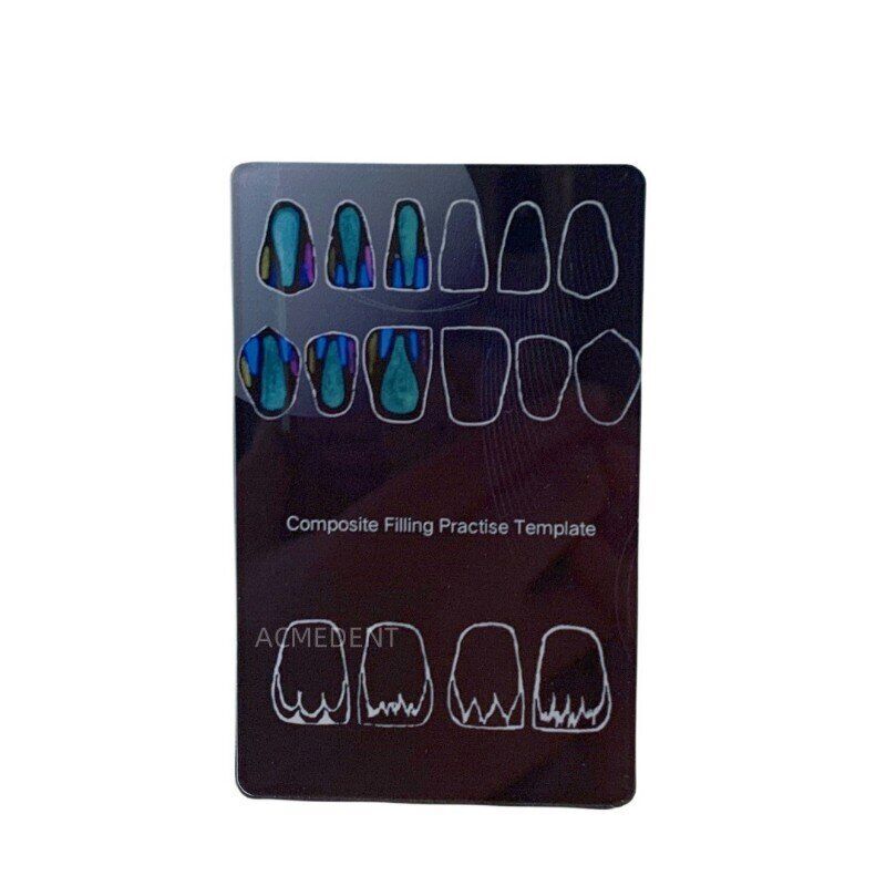 Dental Composite Resin Filling Model Student Practise Template Morphology Board