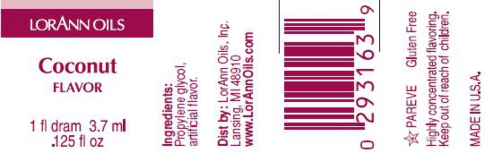 LorAnn Super Strength Coconut Flavour 3.7ml
