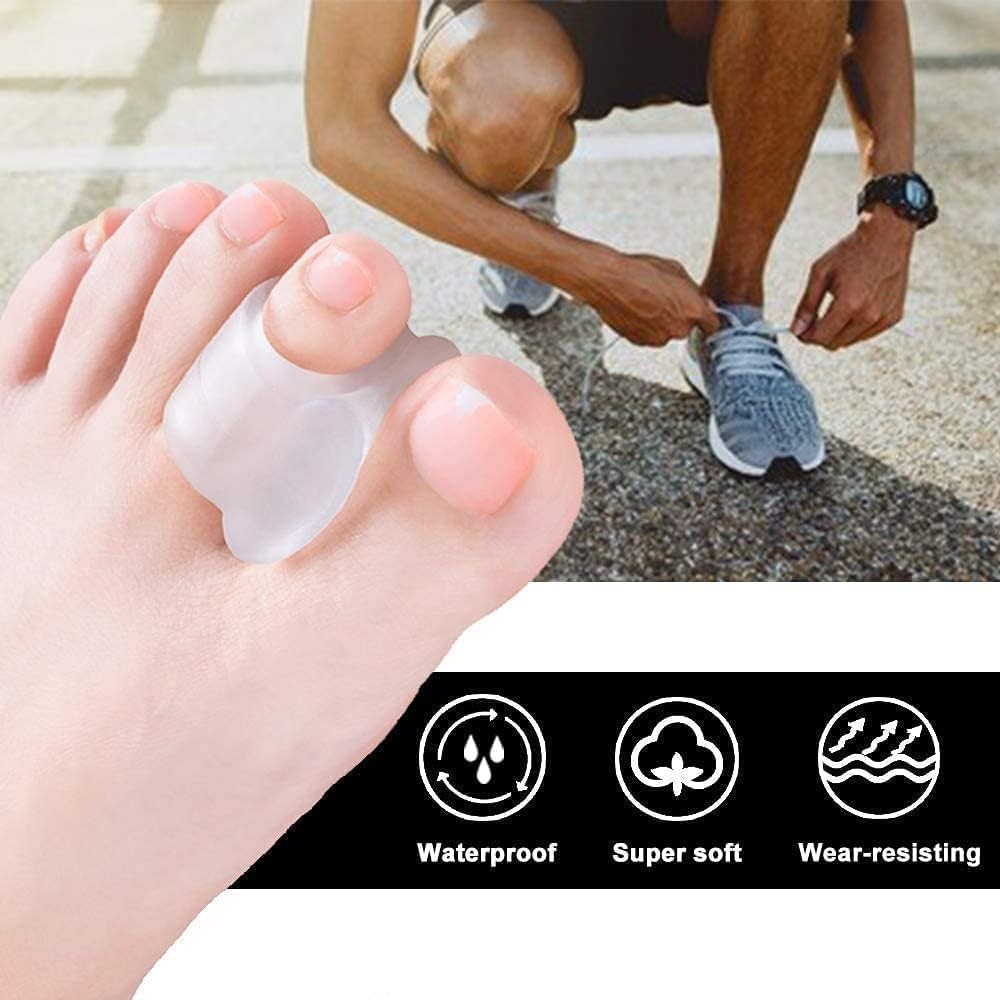 Toe Stretcher 6xSeparators for Bunion Correction and Overlapping Toes